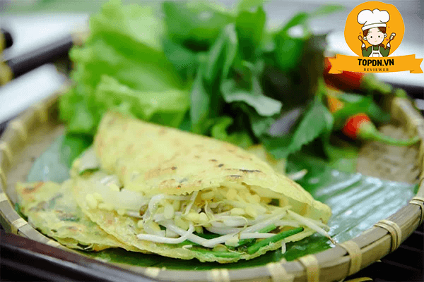 bánh xèo chay nổi tiếng đà nẵng
