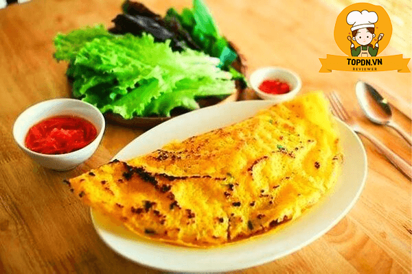 bánh xèo chay tại đà nẵng